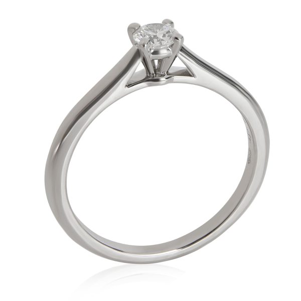 114051 pv Cartier 1895 Solitaire Diamond Engagement Ring in Platinum E IF 023 CTW