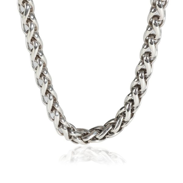 114093 fv 1c71a9fe 5287 4d24 97c3 02096032f99a David Yurman Diamond Wheat Chain Necklace in 14K YGSS 068 CT