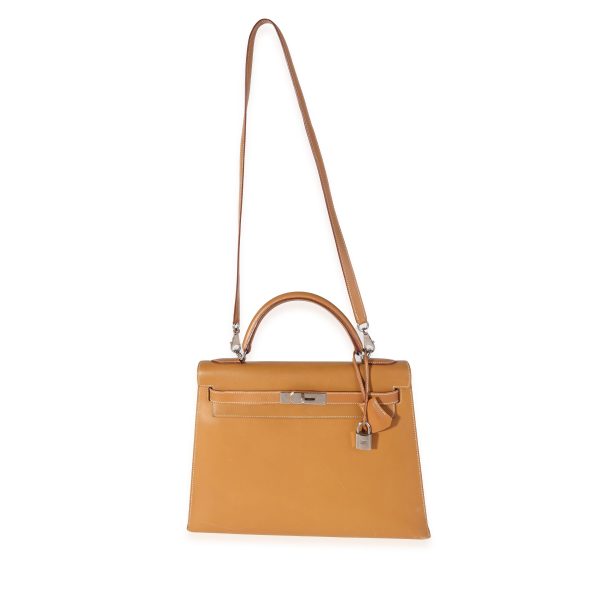 114255 bv 1dc4b496 5512 480d bac4 09768c4f5b8a Hermès Natural Vache Sellier Kelly 32 PHW