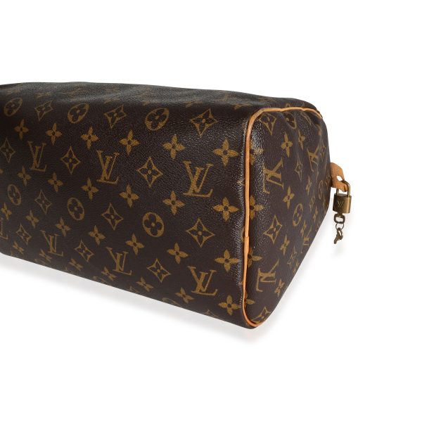 114262 clasp Louis Vuitton Monogram Canvas Speedy 30