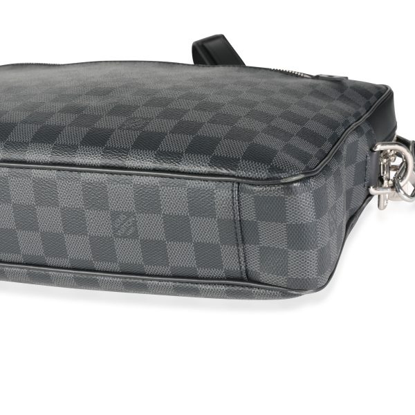 114275 box Louis Vuitton Damier Graphite Porte Documents Business MM