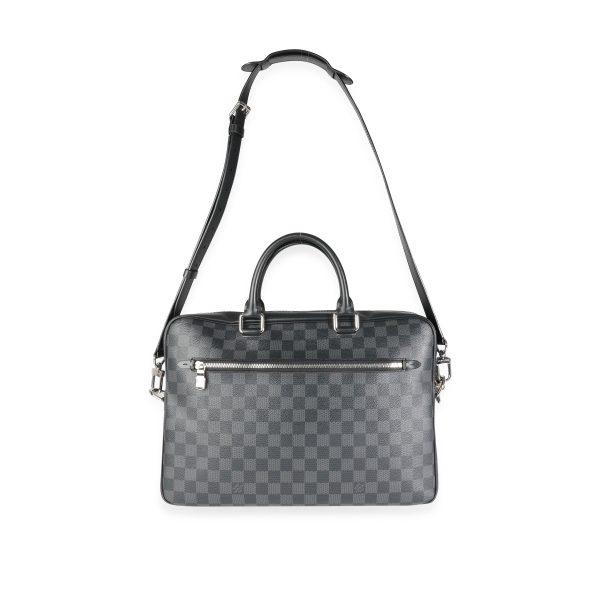 114275 bv Louis Vuitton Damier Graphite Porte Documents Business MM