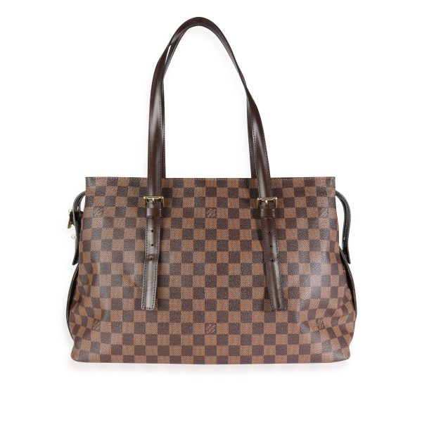 114284 fv Louis Vuitton Damier Ebene Chelsea Tote