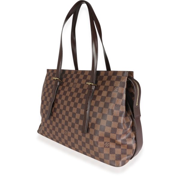 114284 sv Louis Vuitton Damier Ebene Chelsea Tote