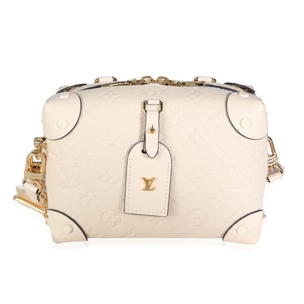 114286 fv 0ef8d3f4 a976 4a14 91fe adf87a6d9fa7 Louis Vuitton Crème Monogram Empreinte Petite Malle Souple