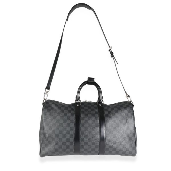 114298 bv dc4393c6 c867 42e0 ba9e 652c73983414 Louis Vuitton Damier Graphite Keepall Bandoulière 45