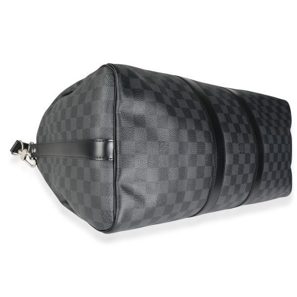 114298 clasp eb5481ce dca2 4a0e 8534 f2ef8011ef5c Louis Vuitton Damier Graphite Keepall Bandoulière 45