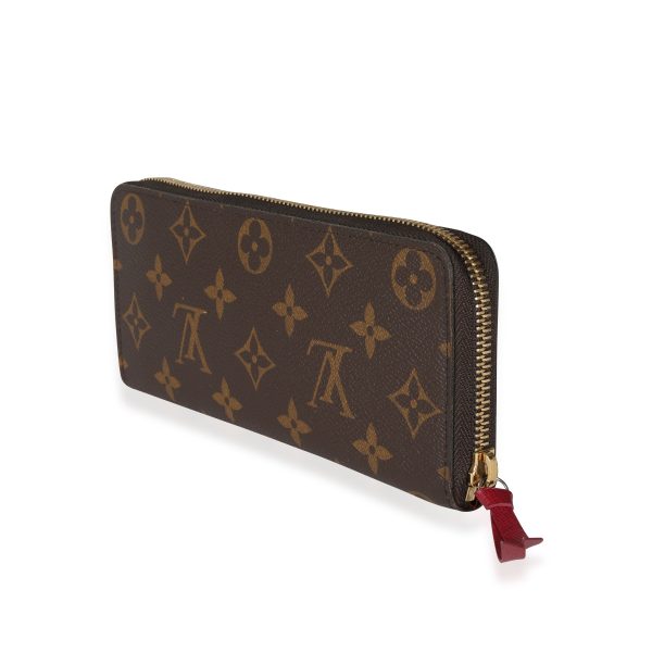 114328 sv Louis Vuitton Monogram Canvas Clémence Wallet