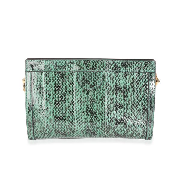 114332 pv c6aef497 c827 4240 b174 376bca718d65 Gucci Emerald Snakeskin Small Ophidia Shoulder Bag