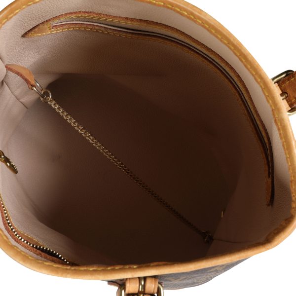 114352 av Louis Vuitton Monogram Canvas Petit Bucket Bag