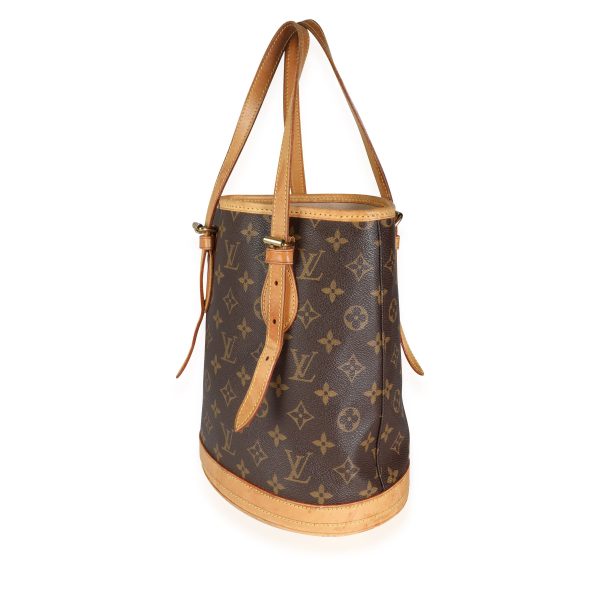 114352 sv Louis Vuitton Monogram Canvas Petit Bucket Bag