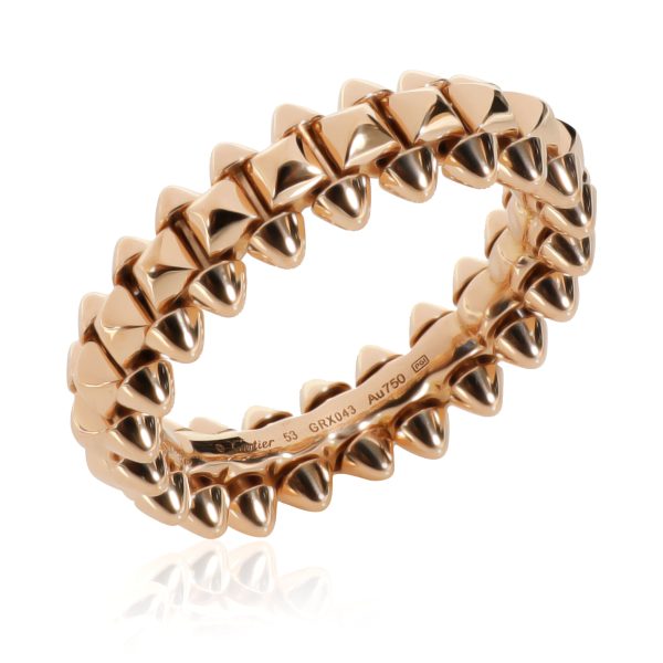 114359 av Cartier Clash De Cartier Ring in 18k Rose Gold Small