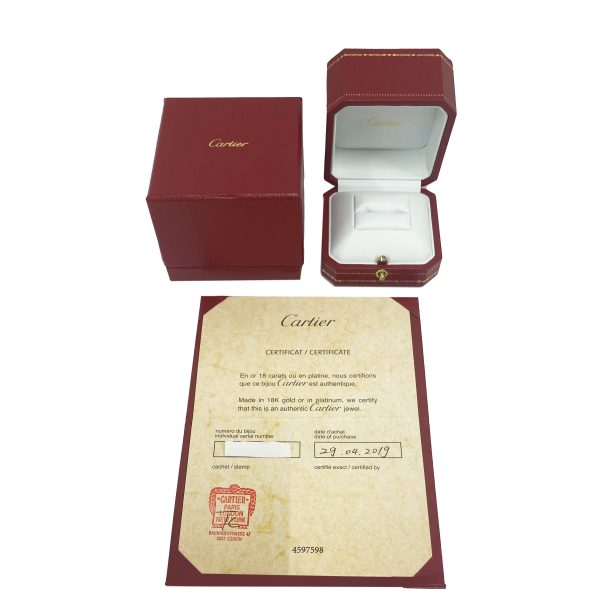 114359 box Cartier Clash De Cartier Ring in 18k Rose Gold Small