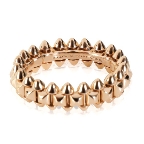 Rings Cartier Clash De Cartier Ring in 18k Rose Gold Small