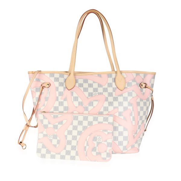 114370 ad1 2fa7c871 8b92 4ef8 93fa 08c515aaac77 Louis Vuitton Damier Azur Tahitienne Neverfull MM