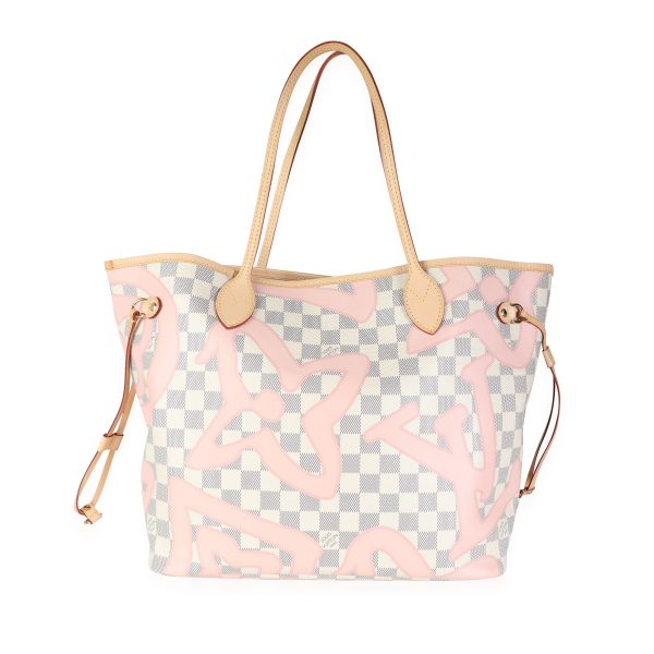 114370 fv 5410e7fd cb93 4b3a 8fca ae12a752d6da Louis Vuitton Damier Azur Tahitienne Neverfull MM