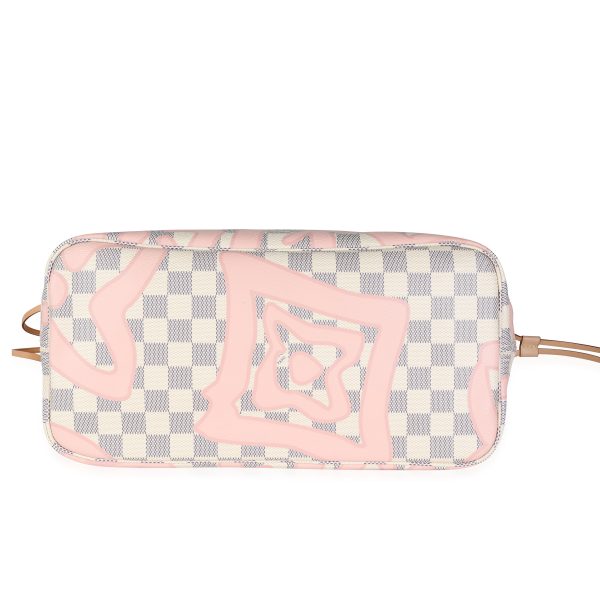 114370 stamp b0e49e79 c5ac 4d2b abbf 01c82628a407 Louis Vuitton Damier Azur Tahitienne Neverfull MM