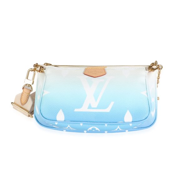 114374 fv Louis Vuitton Blue Monogram Giant By The Pool Multi Pochette Accessoires