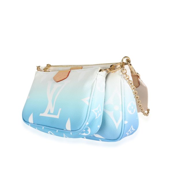 114374 sv Louis Vuitton Blue Monogram Giant By The Pool Multi Pochette Accessoires