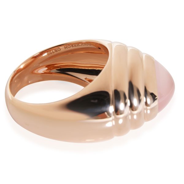 114719 av Boucheron Jaipur Quartz Ring in 18k Rose Gold Rose