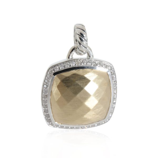 114752 fv 9717d1fe 37ed 48ee 98ca e267051563de David Yurman Yellow Gold Albion Diamond Pendant in 18k GoldSterling 033 CTW