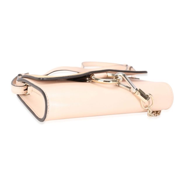 115069 box Chloe Pale Pink Leather Beige Suede Small Faye Bag