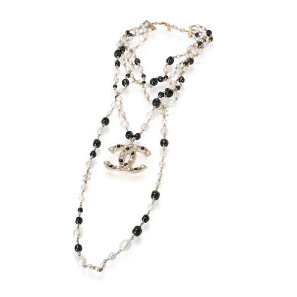 115089 pv c1c41f8c 251b 4bbd bd38 23900027a2e2 Chanel 2019 Faux Pearl CC Multistrand Necklace