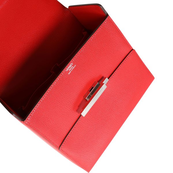 115093 ad2 Hermès Rouge De Coeur Chévre Cinhetic Boxy Top Handle PHW