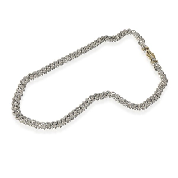 115107 pv 31a5063c adad 4ceb 83e0 97a943b03b87 David Yurman Curb Link Chain Necklace with Buckle Clasp in 14k GoldSterling