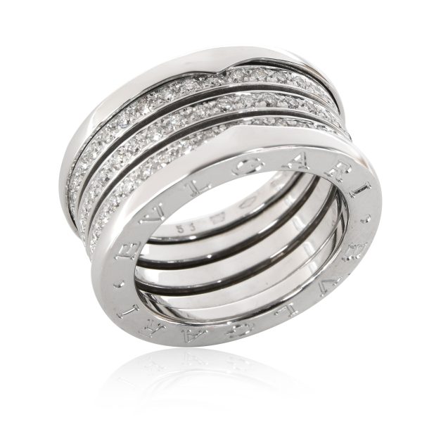 115161 pv 2a5a9d41 dcd9 46a8 b722 0fe13e614d48 BVLGARI Bzero1 Three Band Diamond Ring in 18K White Gold 089 CTW