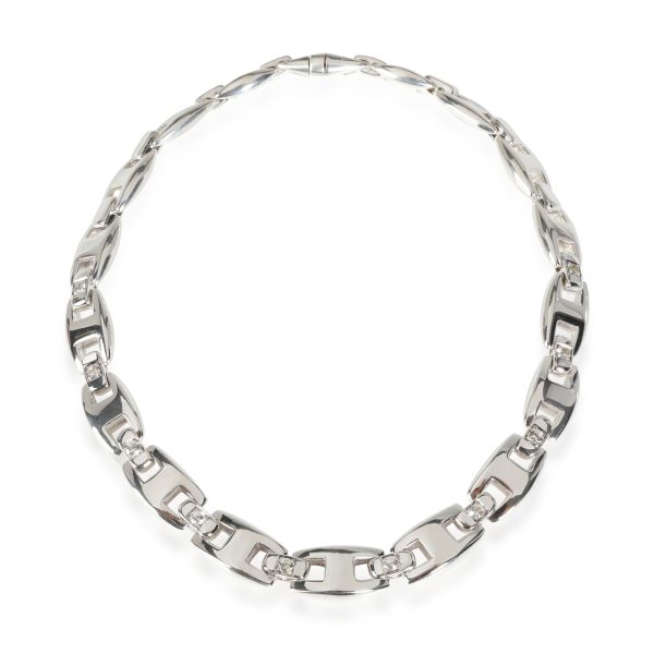 115206 bv 470ee1de 719e 48b2 b021 55f803c732c3 Hermès Cassiopee Sapphire Necklace in Sterling Silver