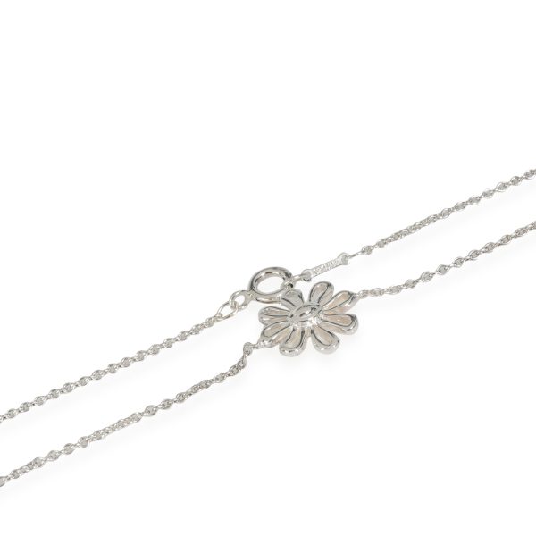 115218 clasp Tiffany Co Elsa Peretti Daisy Station Necklace in Sterling Silver