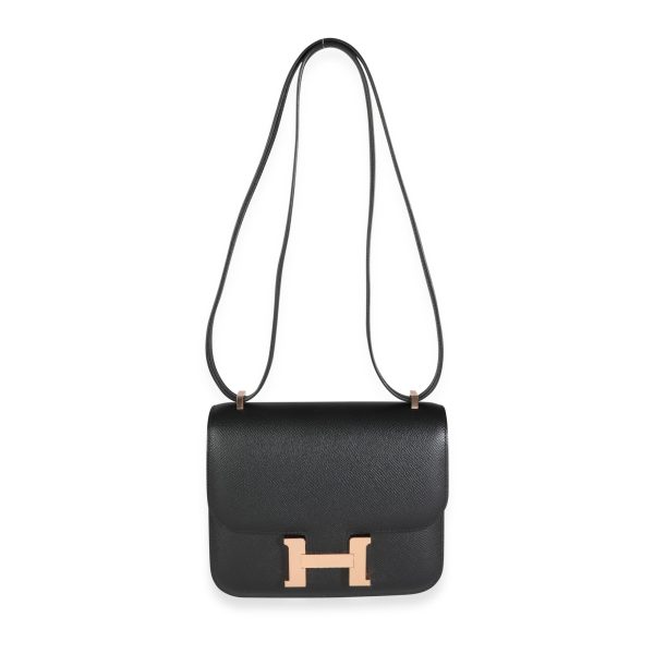 115348 fv 7114c2a2 4eb4 465b 8be1 ad5f6ad51abf Herm√®s Black Epsom Constance 18 RGHW