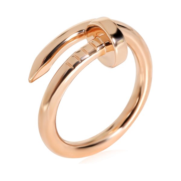 Rose Gold Ring Cartier Juste Un Clou Ring in 18K Rose Gold