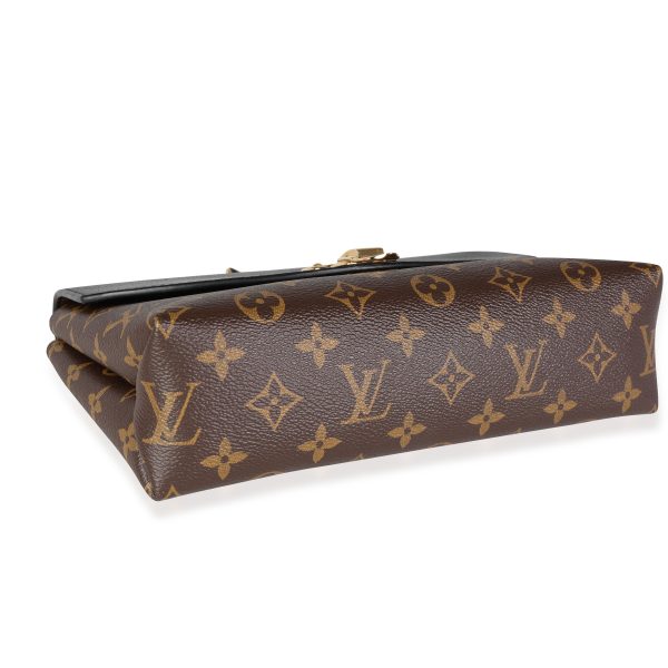 115487 box b318988d 9264 4845 a4b0 84076268bfb8 Louis Vuitton Monogram Canvas Black Grained Leather Saint Placide