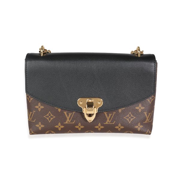 115487 fv 734e837e 140b 4085 bb5c eaa855e57078 Louis Vuitton Monogram Canvas Black Grained Leather Saint Placide