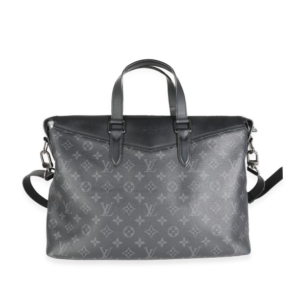 115760 fv Louis Vuitton Monogram Eclipse Canvas Briefcase Explorer