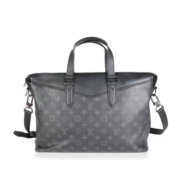 115760 pv Louis Vuitton Monogram Eclipse Canvas Briefcase Explorer