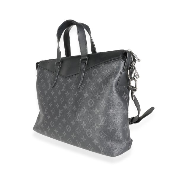 115760 sv Louis Vuitton Monogram Eclipse Canvas Briefcase Explorer