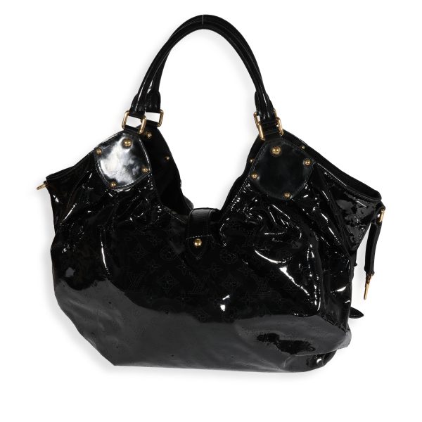 115861 pv c0be7c9f 025d 4378 b84f f8c83cafcd80 Louis Vuitton Black Patent Mahina Surya XL Hobo