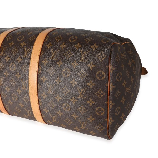 115961 clasp e8c1ff6e f7bb 4def 9680 69c7b0144cfe Louis Vuitton Monogram Canvas Keepall 50