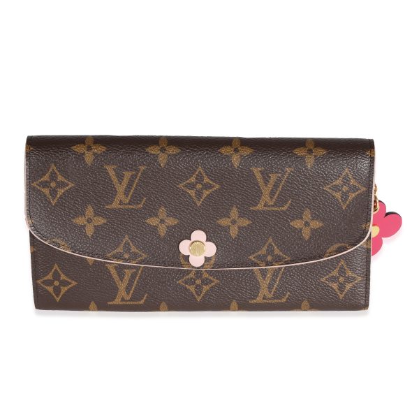 116051 fv Louis Vuitton Monogram Canvas Blooming Flowers Emilie Wallet