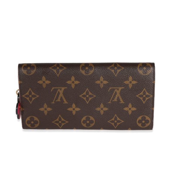 116051 pv Louis Vuitton Monogram Canvas Blooming Flowers Emilie Wallet