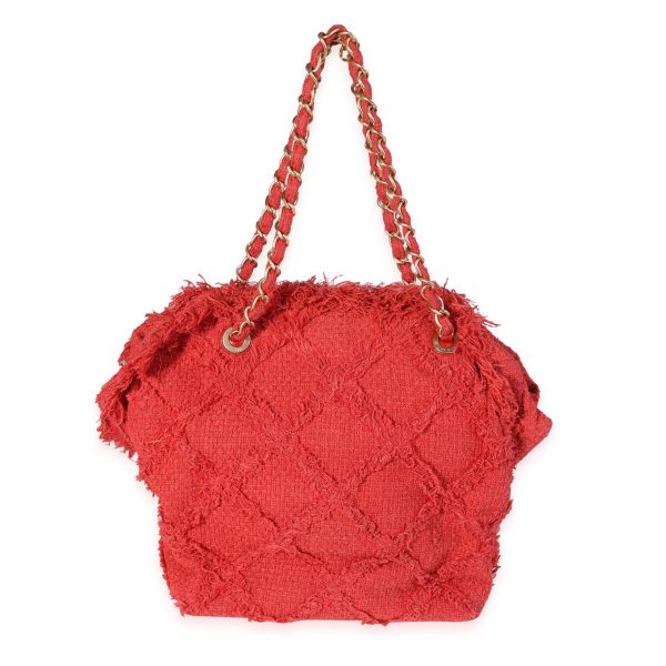 116055 pv a2c91125 80c8 4a51 9d89 b91c4508f939 Chanel Red Tweed Nature CC Tote