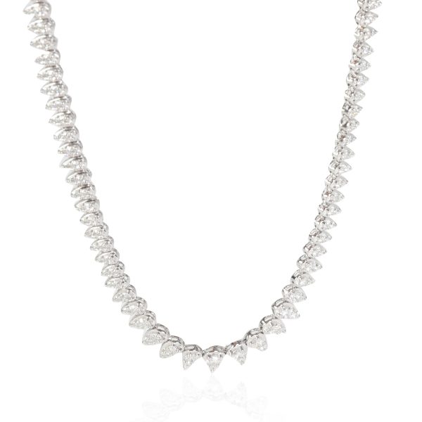 116065 fv Diamond Necklace in 950 Platinum 5 CTW