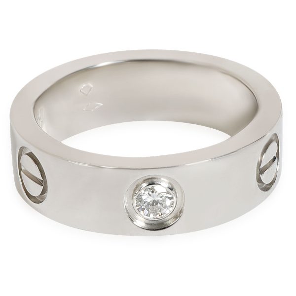 Rings Cartier LOVE Diamond Ring in 950 Platinum 009 CTW