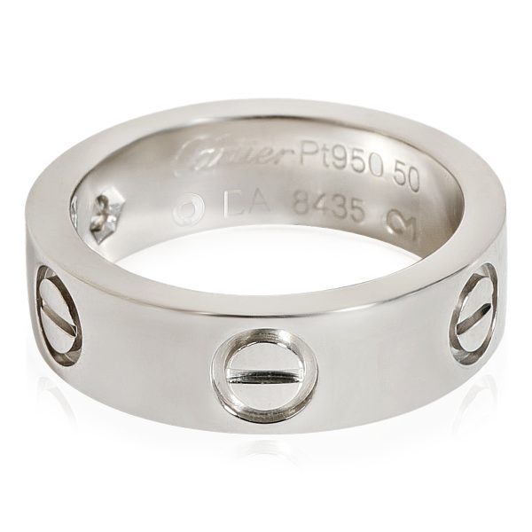 Cartier Cartier LOVE Diamond Ring in 950 Platinum 009 CTW