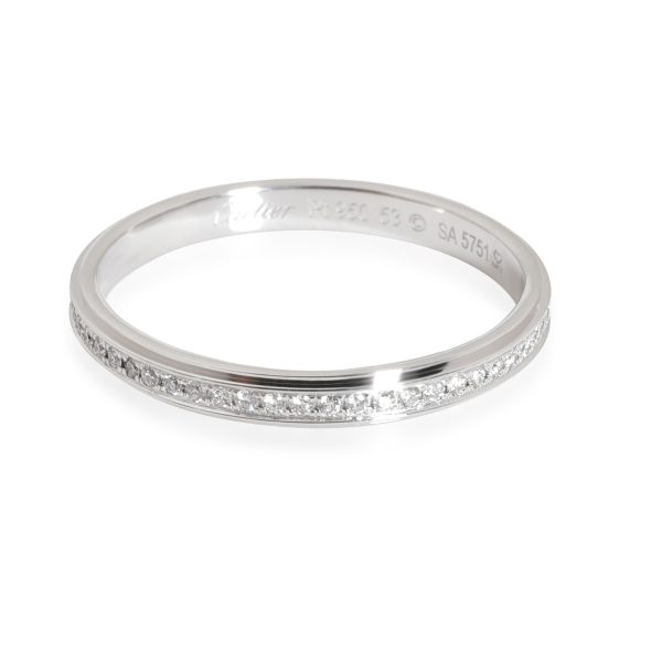 Rings Cartier DAmore Diamond Wedding Band in Platinum 015 CTW