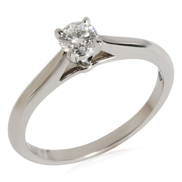 116131 pv Cartier 1895 Diamond Solitaire Ring in 950 Platinum D VVS2 02 CTW