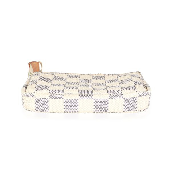 116153 stamp Louis Vuitton Damier Azur Mini Pochette Accessoires